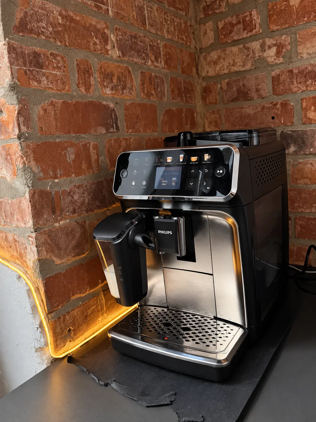 Die echte Kaffeemaschine im Klee Corner